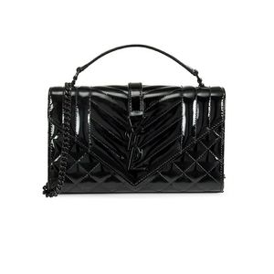 Saint Laurent Envelope Monogram Shoulder Bag